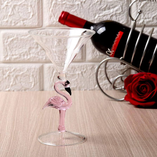 Flamingo Cocktail Glass